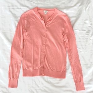 J Crew Cotton Caryn Cardigan Sweater | XXS